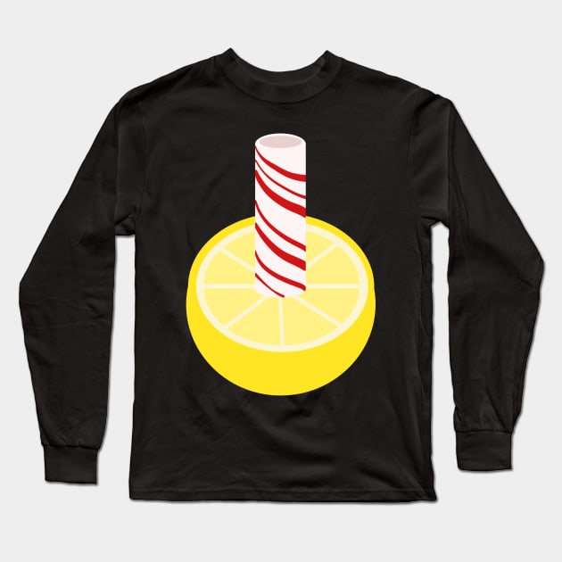 Lemon Stick, Baltimore Treat Long Sleeve T-Shirt by Sparkleweather